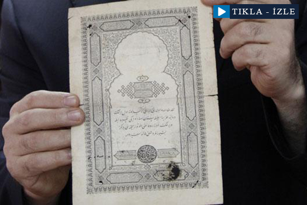 Sultan Abdülmecid'in '500 kuruş'u bulundu