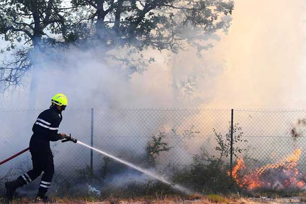 Fransa'da orman yangınları
