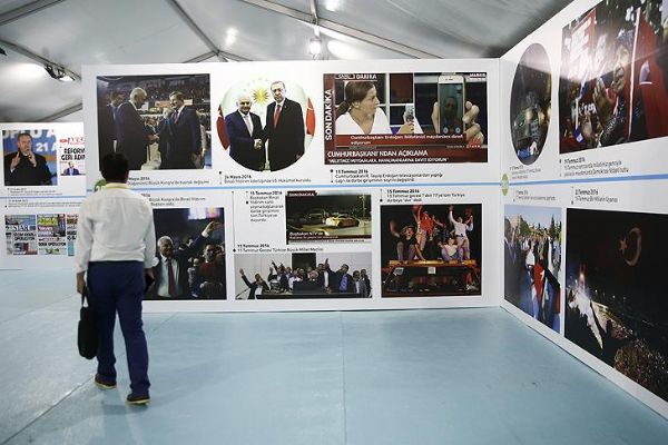 'Bir millet aşkı AK Parti Sergisi' ziyarete açıldı