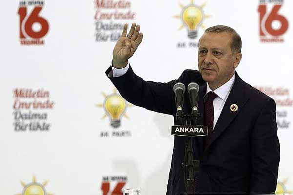 Erdoğan'dan Erol Olçok mesajı