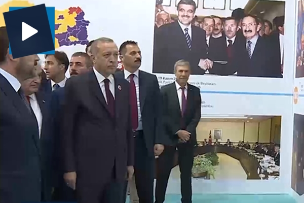 Sergide Cumhurbaşkanı Erdoğan'ın dikkatini çeken fotoğraf