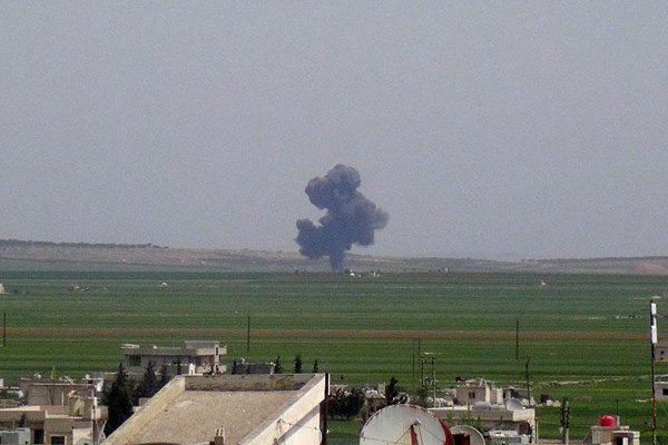 Suriye'de rejime ait uçak düşürüldü