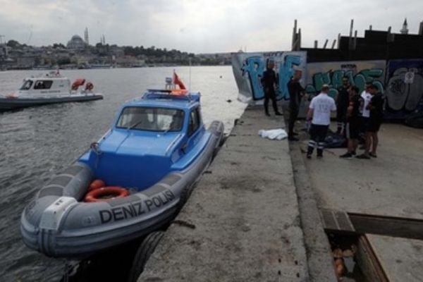 Haliç'e düşen çocuğun cesedi bulundu