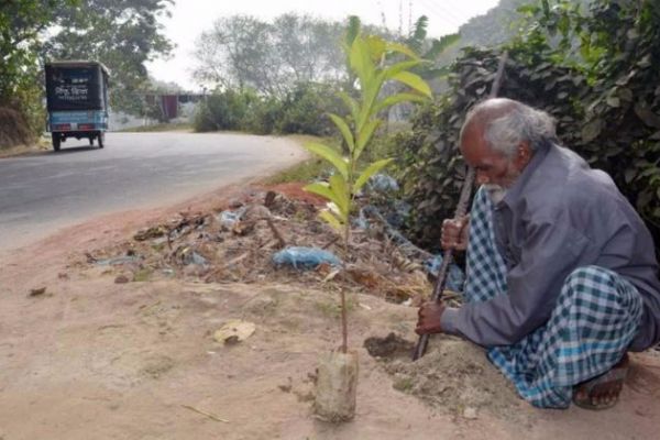 Bangladeş'te 48 yıl boyunca her gün bir tane ağaç dikti!