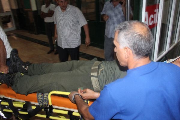 Tunceli'nin üzerine yıldırım düşen asker yaralandı