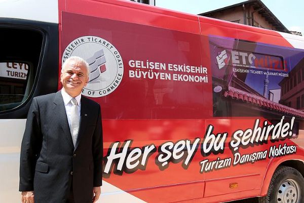 Eskişehir'de turistlere ücretsiz servis hizmete başladı