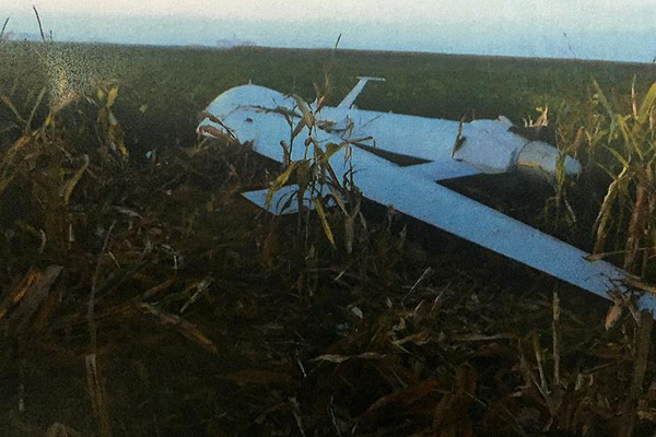 Adana'da ABD'ye ait İHA düştü