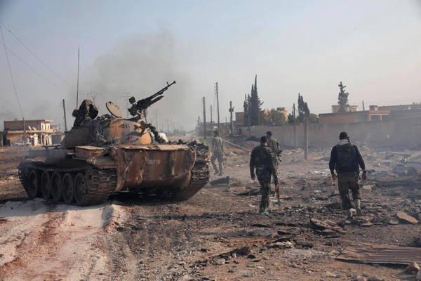 Rakka'da 80 IŞİD'li öldürüldü