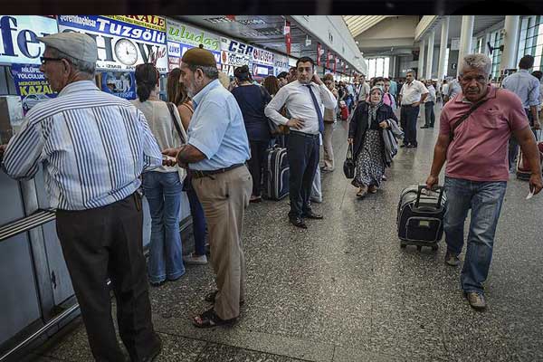 Bayram yoğunluğuna otobüs takviyesi