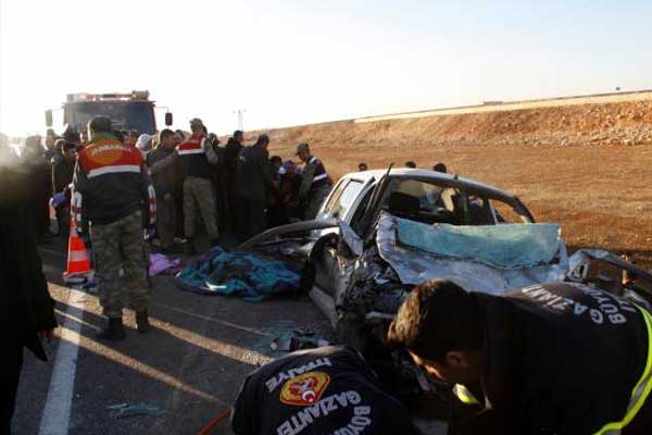 Gaziantep'te trafik kazası