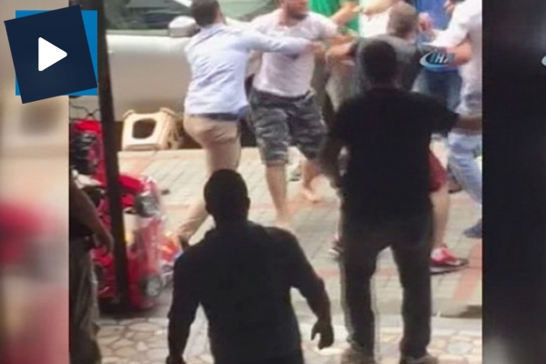 Rize'de 'Yan baktın' kavgası!