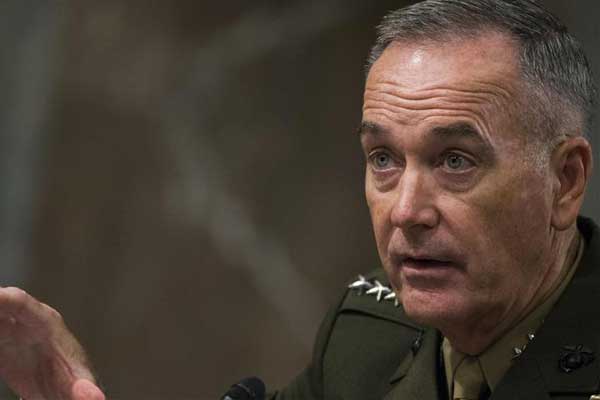Dunford'dan Japonya'yı savunma sözü