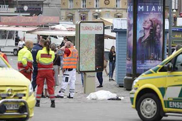 Finlandiya'da bıçaklı saldırı