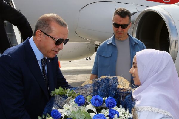 Cumhurbaşkanı Recep Tayyip Erdoğan Denizli'de