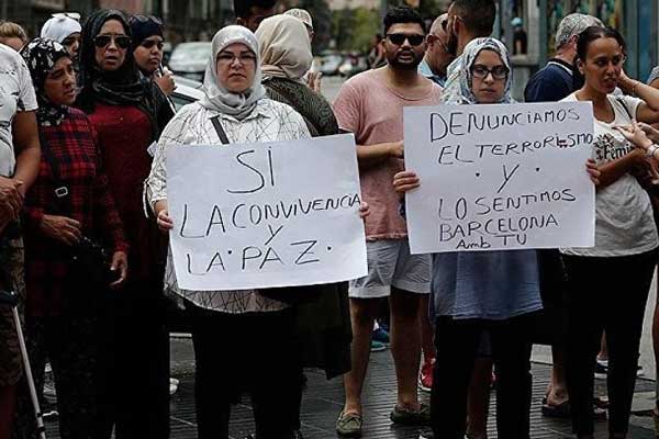 İspanya'daki Müslümanlar'dan saldırılara kınama