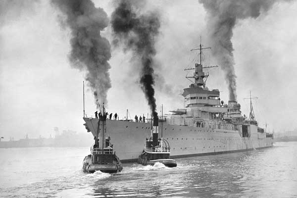 Kayıp savaş gemisi 72 yıl sonra bulundu