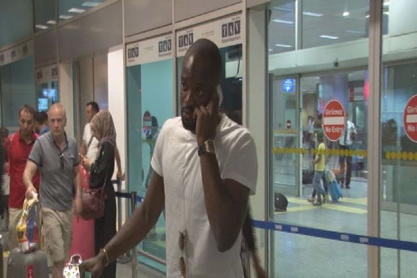 Bursaspor'un yeni transferi İstanbul'a geldi