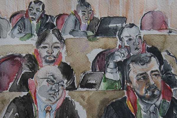 Akıncı Üssü davasında 15. celse