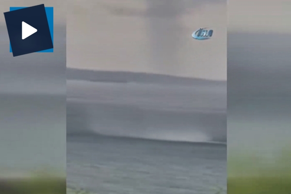 Beykoz'da korkutan hortum!