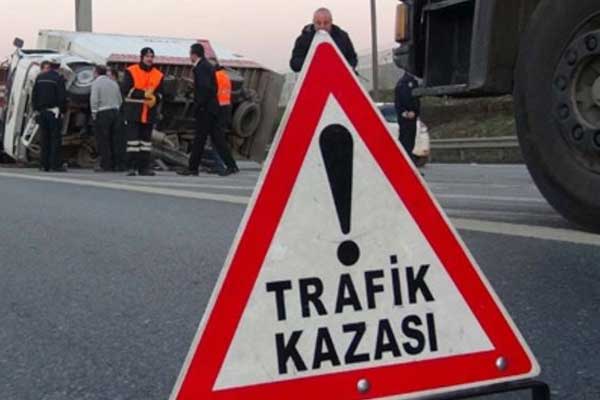 Erzincan'da trafik kazası