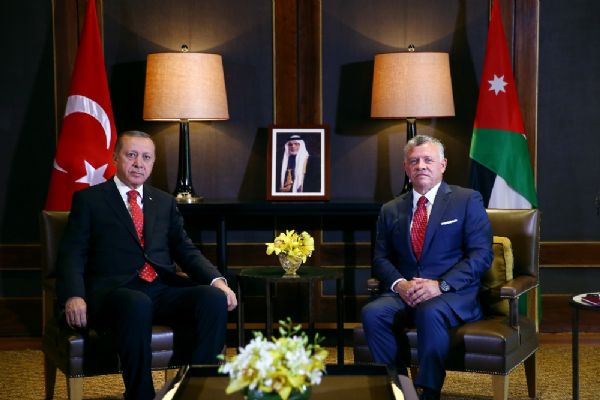 Ürdün Kralı 2. Abdullah ile görüştü