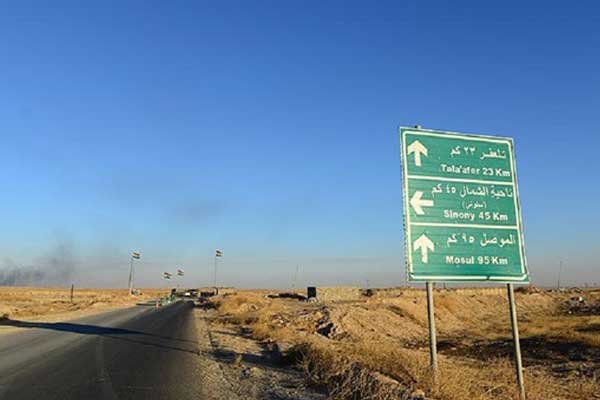 Irak ordusu Telafer'e girdi