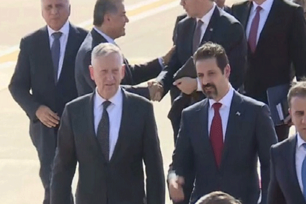 ABD Savunma Bakanı Erbil'de
