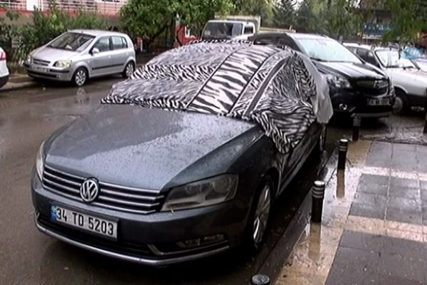 Vatandaşlar araçlarını doludan böyle koruyacak