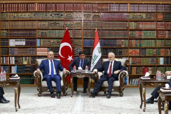 Çavuşoğlu Irak'ta mevkidaşı Caferi ile görüştü