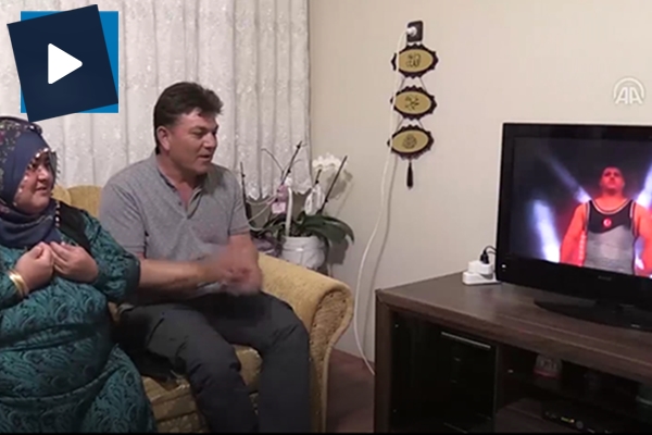 Kayaalp'in evinde de heyecan doruktaydı