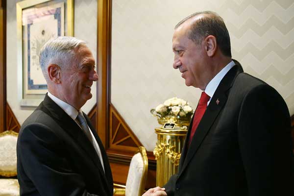 Beştepe'den Erdoğan-Mattis görüşmesine ilişkin açıklama