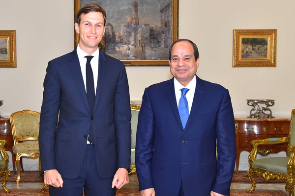 Trump'ın damadı Mısır'da