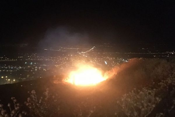 Elazığ'da evlilik teklifi yangın çıkardı