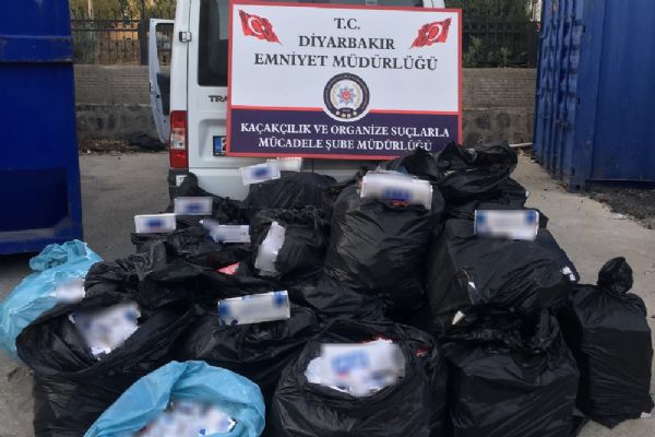 Diyarbakır'da kaçağa milyonluk darbe