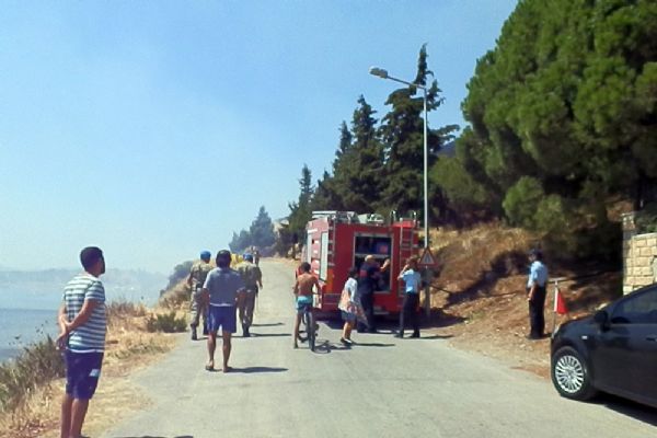İzmir'deki yangın