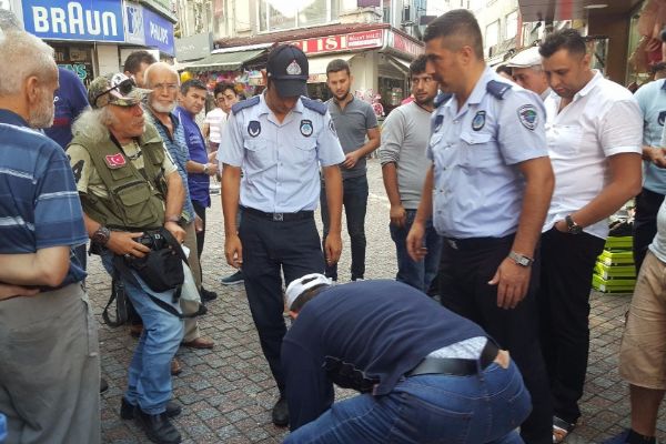 Zonguldak'ın uyuşturucuyu rögardan attı ama polisten kurtulamadı