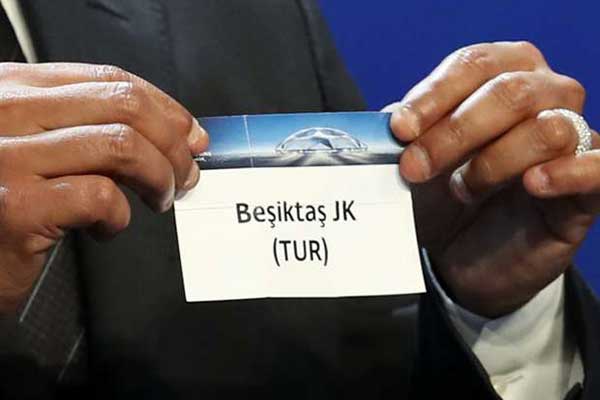 Beşiktaş'ın rakipleri belli oldu