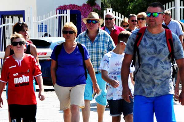 Yabancı turist sayısı yükseldi