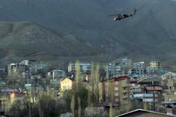 Çukurca’da işçilere havanlı saldırı