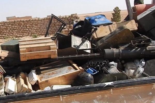 IŞİD çok sayıda mühimmat ele geçirdi