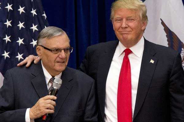 Trump Şerif Arpaio'yu affetti