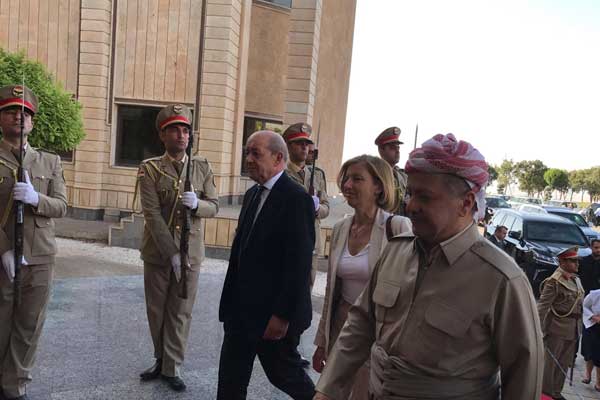 Fransa 'Kürdistan'ı görüşmeye geldi