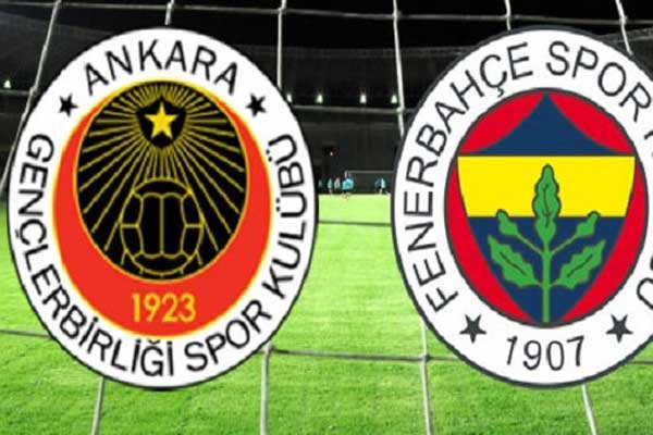 Gençlerbirliği-Fenerbahçe ilk 11'ler belli oldu