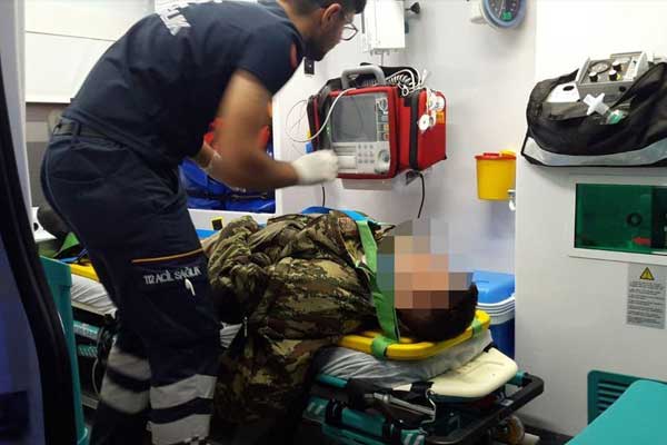 Ardahan'da askeri araç kazası