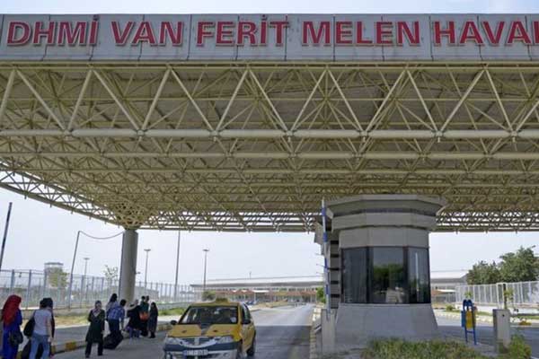 Van Ferit Melen Havalimanı'nda yangın