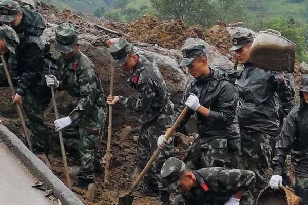 Çin'deki heyelanda ölü sayısı yükseldi