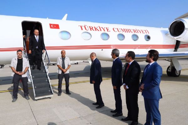 Bakan Mevlüt Çavuşoğlu İtalya'da