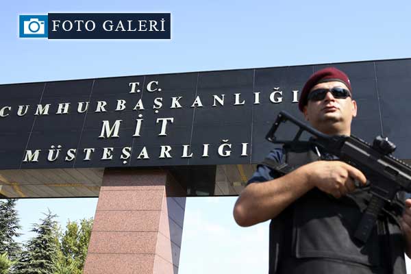 'Cumhurbaşkanlığı' MİT tabeleasında