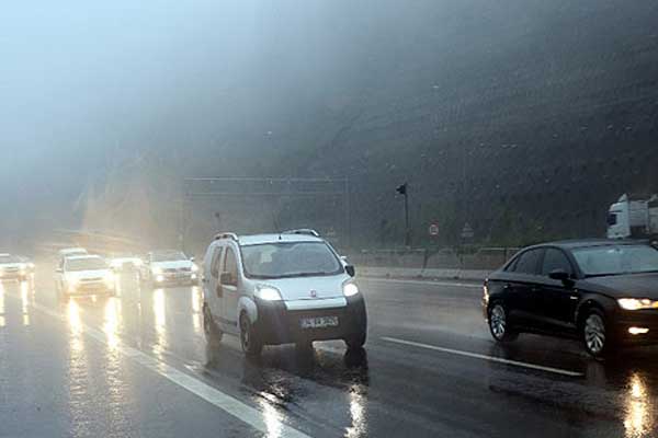 Bolu Dağı'nda bayram yoğunluğu