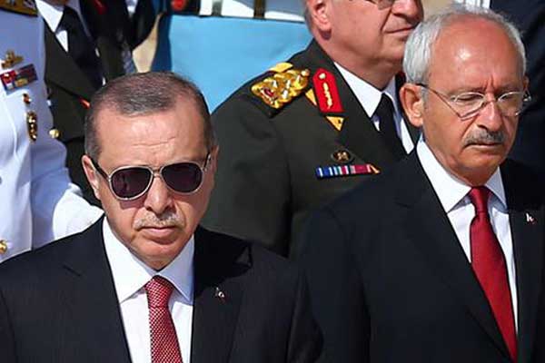 Erdoğan ile Kılıçdaoğlu tokalaşmadı
